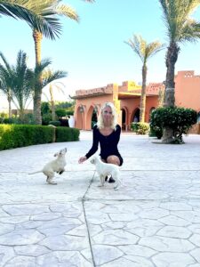 Sandra Šírlová v Dream lagoon Marsa Alam